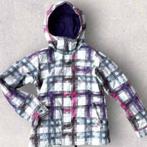 ✨ Burton Dryride Women’s Snowboard/Ski Jacket – Plaid – Size Large